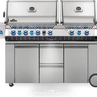 Prestige PRO 825 RSBI avec brûleur latéral double à contrôle indépendant, et brûleurs de cuve et arrière infrarouges