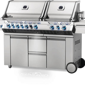 Prestige PRO 825 RSBI avec brûleur latéral double à contrôle indépendant, et brûleurs de cuve et arrière infrarouges