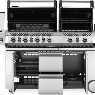 Prestige PRO 825 RSBI avec brûleur latéral double à contrôle indépendant, et brûleurs de cuve et arrière infrarouges