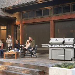 Prestige PRO 825 RSBI avec brûleur latéral double à contrôle indépendant, et brûleurs de cuve et arrière infrarouges
