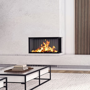 Foyer au bois LUXUS® 32 Coin droit - LXCR32