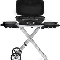 Barbecue portatif au gaz propane TravelQ™ PRO285X avec chariot pliable, noir