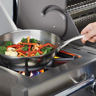 Wok en acier inoxydable  | 70028