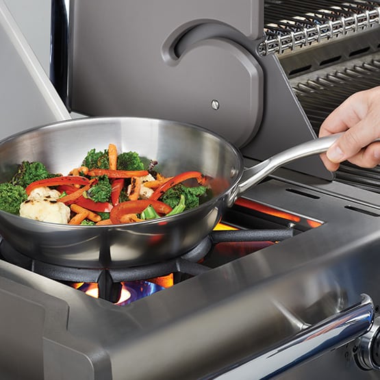 Wok en acier inoxydable  | 70028