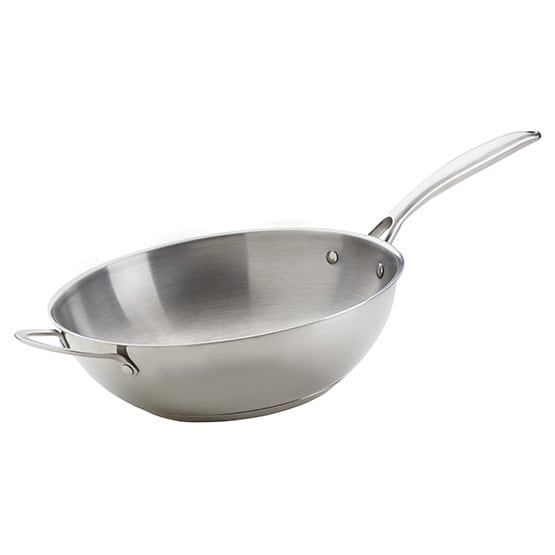 Wok en acier inoxydable  | 70028